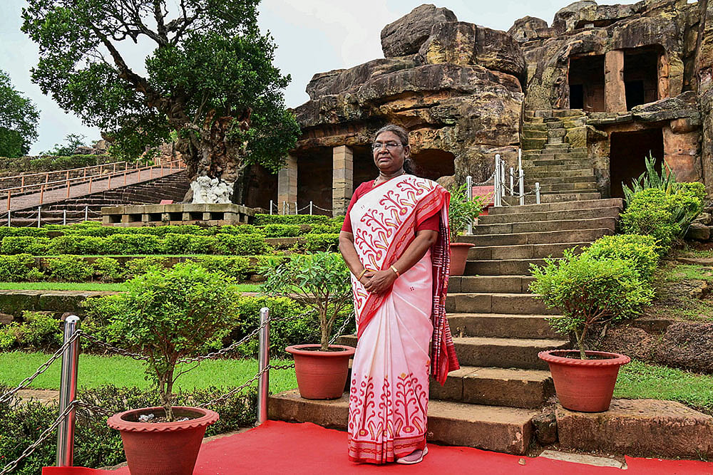| Photo: PTI : President Murmu 